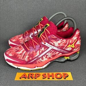 Mizuno Wave Creation 15 J1GD140140 Size 6.5 Women`s Pink White Running Shoes